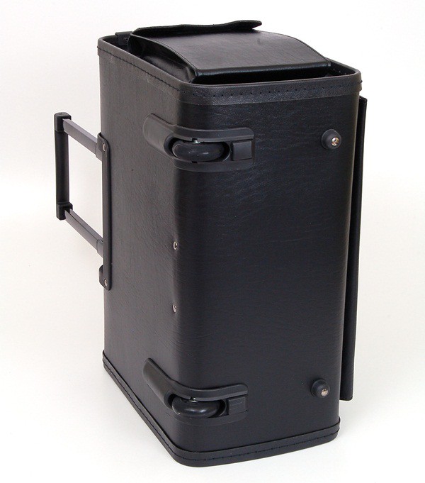 19" Rolling Catalog Pilot Case Wheeled Briefcase Sample Lawyer Wheels